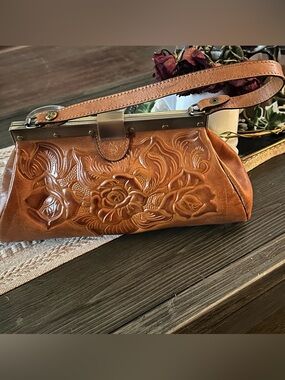 Patricia Nash Tooled Handbag